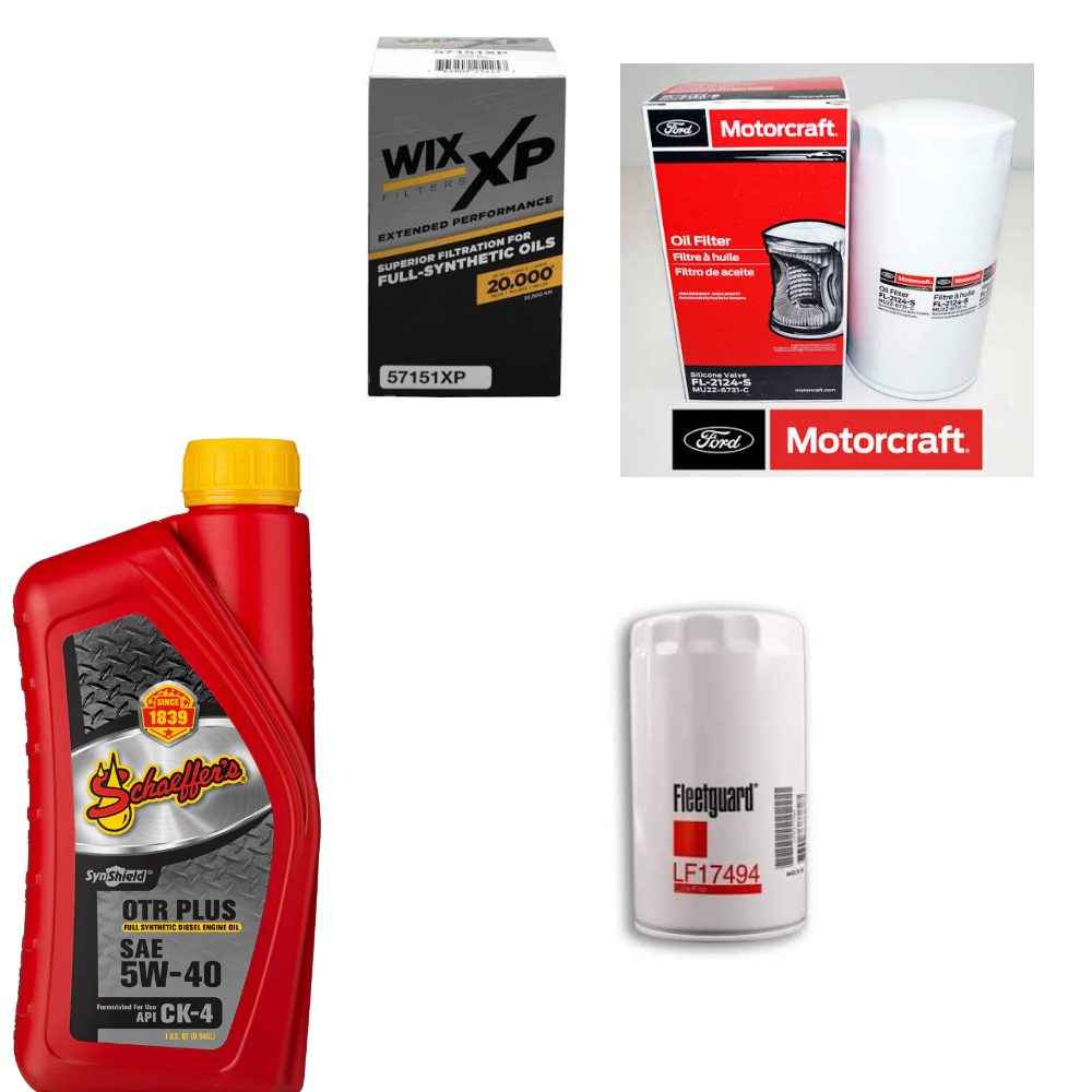 2011-2022 Ford 6.7 Powerstroke oil change kit
