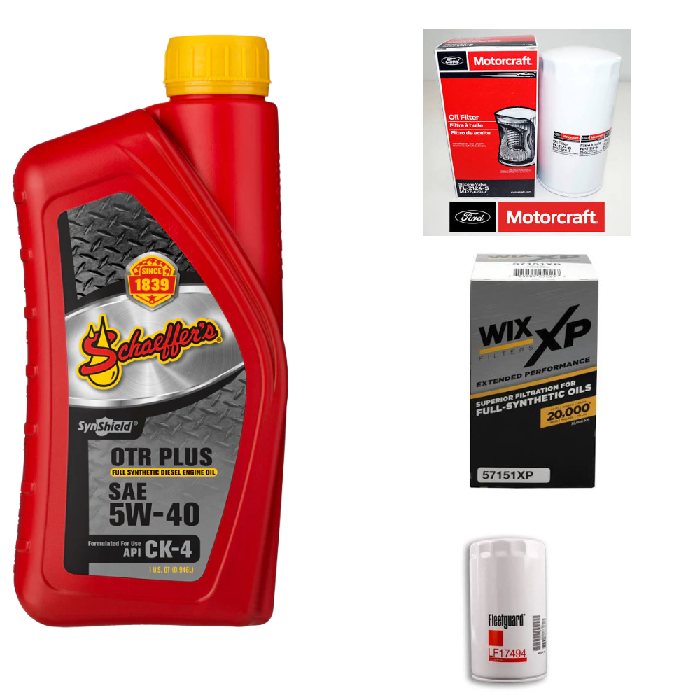 2023+ Ford 6.7 Powerstroke oil change kit