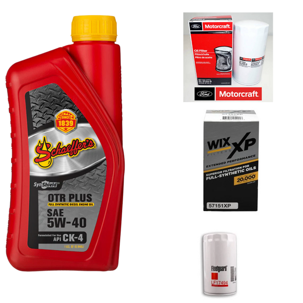 2023+ Ford 6.7 Powerstroke oil change kit